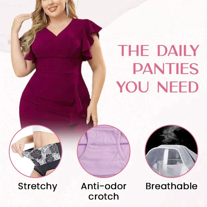 CURVESSA CloudFit™ High-Waist Panties
