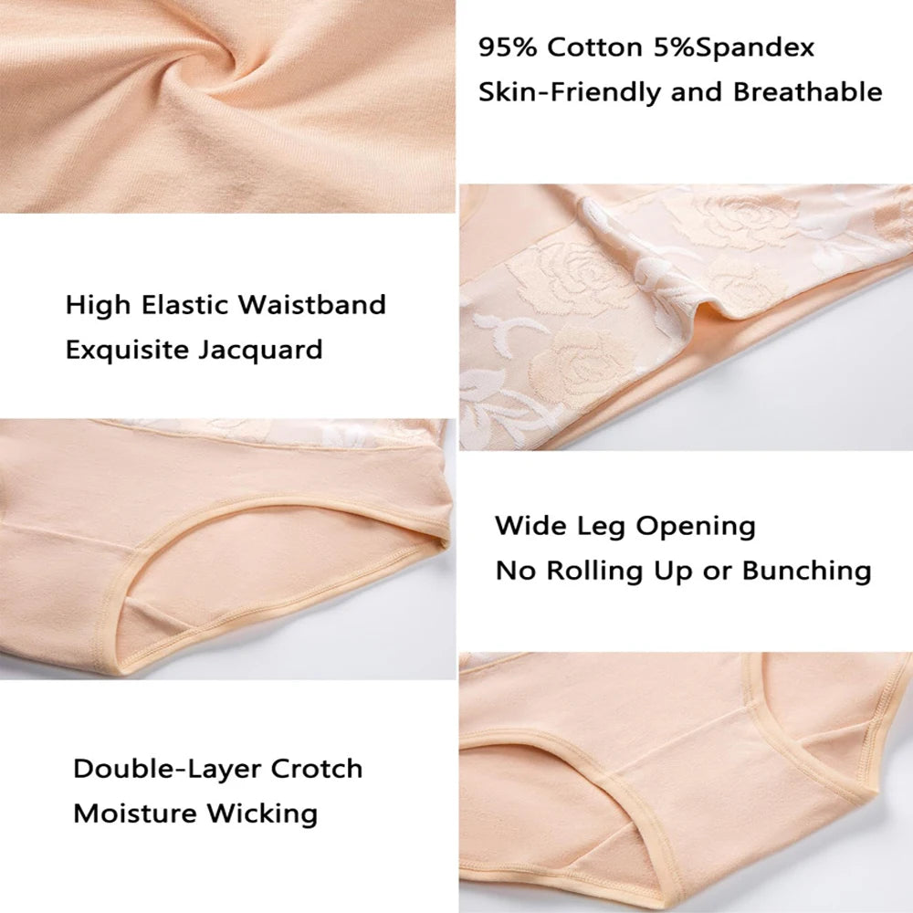 Curvessa™ CloudFit – Seamless High-Rise Panties for Comfort, Shape & Confidence