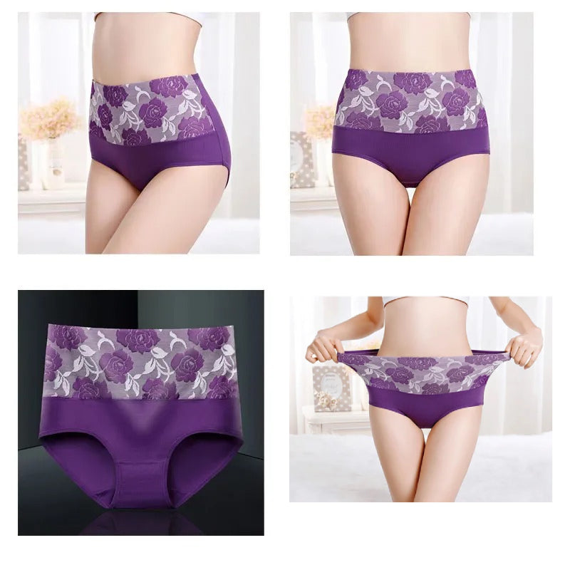 Curvessa™ CloudFit – Seamless High-Rise Panties for Comfort, Shape & Confidence